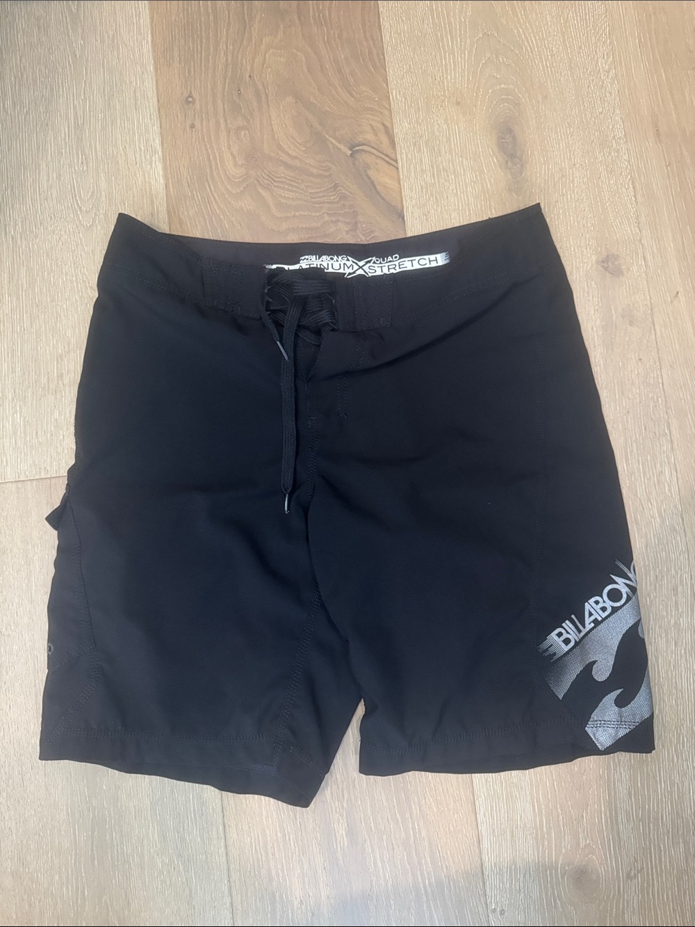 Billabong Black Men’s Board Shorts with Logo